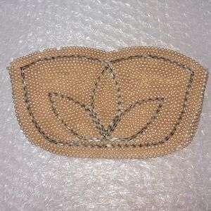 Estate Find: Vintage Beaded Clutch / Zipper Pouch by Codette